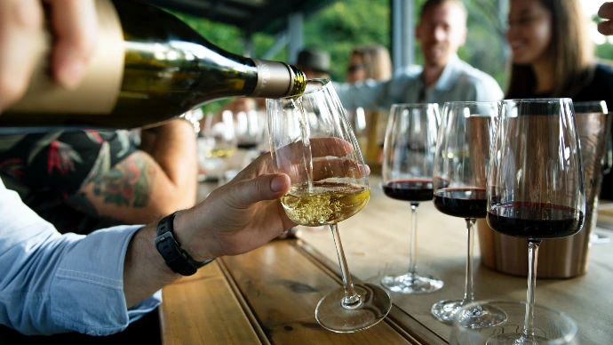 Wijndegustatie bij Lovindi in Dilbeek