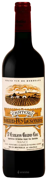 Ch.Gr. Pey Lescours 2020-Grand Cru St. Emilion