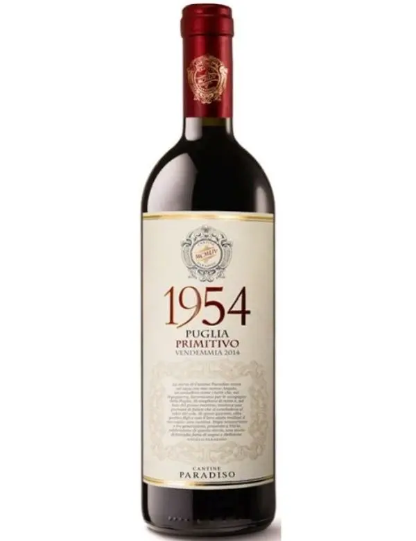 Primitivo 1954 Cantine Paradiso '20